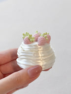 Strawberry Cream Cake Fidget Click Keychain