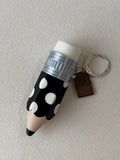 Dark Chocolate Pencil Click Keychain