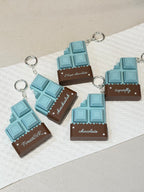 Mint chocolate click keychain