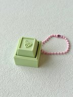 Matcha Keyboard Click | Handmade Fidget Keychain
