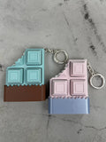 Mint chocolate click keychain