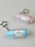 Crayon Fidget Click Keychain